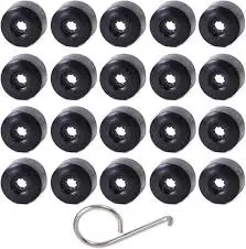 KIT CACHE BOULON DE ROUE 4PCS 1K0601173